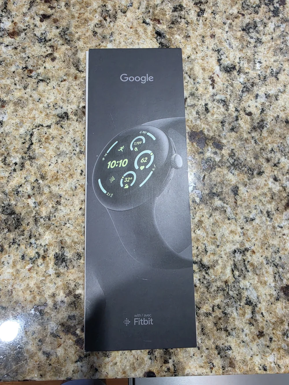 Google Pixel Watch - Black Smartwatch with Silicone Band